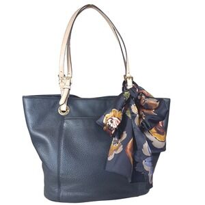 Michael Kors Tote + ECHO Floral Scarf Bundle